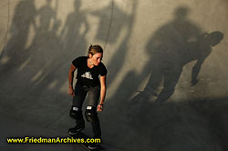 Skater Girl and Shadows DSC00784